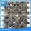 Dark Emperador Color Exterior Wall Mosaic Stone Tile