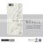 Luxury carrara Marble Stone Natural Material Ecofriendly Case for iphone 6