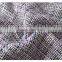 New wool/polyester tweed herringbone wool viscose blend fabric