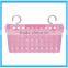 Creative Colorful Plastic Bathroom Hanging Basket