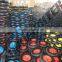 TRUPER quality pneumatic rubber wheel 8x2.50-4 with red rim 6202RZ bearing