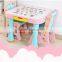 Children study tables and chairs kids desk furniture