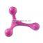 Plastic Portable Handle Mini Body Massager