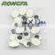 Black Eyes with White Plate Plastic Moving Doll Eyes