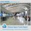 Prefabricated space frame structure airport construction