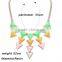2016 new design handmade women fashion alloy jewelry necklace