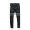 2017 Summer new locomotive jeans elastic skinny pants with side zip
