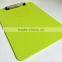 A4 PS green office clipboard,