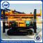 Pneumatic rotary blasthole drilling rig for quarries and surface mines