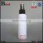 2017 hot new products promotion cosmetic stock 80ml 100ml 110ml 120ml 130ml 150ml white empty pet plastic spray bottle