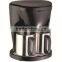 Mini home automatic coffee maker with single cup stainless steel