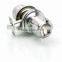 Berrylion tools mirror finished electroplated luxury spheroidal door lock with three keys