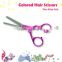 Zinc-Alloy Handled Customized Colored Hair Thinning Scissors