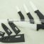 Eco-Friendly Black Color Handle Pure Ceramic Knives Set 2017