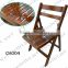 Wood Folding Coffe Chairs