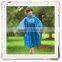 Adult Clear PVC Rain Poncho with Hood