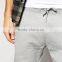 Mens slim fit blank jogger pants with zippered hem wholesale blank jogger pants