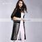 HOYUGO 2015 Spring New Middle Long Fashion Real Silk Transparency Coat