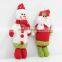 HD1010 Christmas Snowman Santa Christmas Gifts Christmas Tree Decorative Cloth Cartoon Christmas Wreaths Accessories