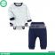 OEM Branded high quality baby winter romper with pants wholesale newborn baby clothing