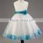 Walson anna frozen cosplay wholesale party frozen birthday items shoulder flowers crocheted skirt