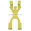 Cute Stainless Steel Over the Door Dual Hanger Hook Hat Coat Holder Worldwide store
