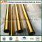 Brushed colored stainless steel pipe no fingerprints