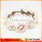 Bride floral elastic headband, paper flower beautiful hairbands