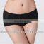 lady's hot underwear black pushing up brassiere boyshort pantie bra set