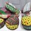 Patchwork Multi Ottoman Pouf Cover Round Patchwork Ottoman Pouf Cover