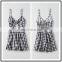 Unique Black&White Short Rompers for Women(Q1706101)