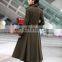 New arrival 2016 lady overcoat Wool Winter Coat Long Jacket Tunic for women