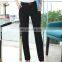 Summer hot sale elegant fitted chiffon contrast color collar custom office ladies white formal shirt design and pants factory
