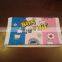 velvet pile cartoon face towel for children