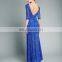 back deep v high slit lace maxi celebrity dresses party dress women