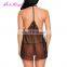 Wholesale Zealous Black Deep V Neckline Women Sexy Lingerie