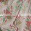 2015 Cheapest China Christmas Snowman Printed Spraying Organza Fabric For Curtain