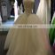 China factory direct new fashion elegant gorgeous backless beads beach wedding dress white
