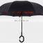 Auto Open Transparent Straight Umbrella LOGO Printing Cheap clear Umbrella pass BSCI