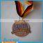 Wholesale Gold Silver Bronze Square Metal Medal for Promotional Gifts