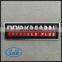 wholesale customized brushed printed aluminium label