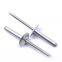 Aluminum blind rivet 4.8 x16x14 big dome head blind rivet Large flange head pop rivet