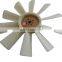 Diesel engine parts 6BT5.9 engine fan blade rubber 3900083 diameter 540mm
