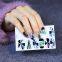 New arriving Japan & Korea glass mirror foil nail sticker for girl nail art