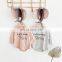2020 Autumn baby bodysuit Cartoon Printed One-Piece Suit Romper Crawling Clothes Hat baby girl onesie little girls clothing