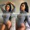 Wholesale woman one piece for and turtle neck long sleeve printed sexy rompers leotard bodysuits