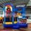 Inflatable bounce house with slide inside for Theme park