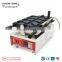 open mouth 4pcs taiyaki digital waffle pan  machine with bubble maker