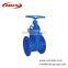 DIN3352 F4/F5 flanged end resilient seat non-rising stem gate valves