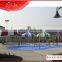 outdoor residential splash pad mist sprays water play in summer
